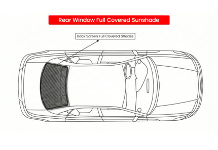 Back  Windscreen UV Protected Sunshades