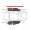 4 Window Covered UV Protected Sunshades